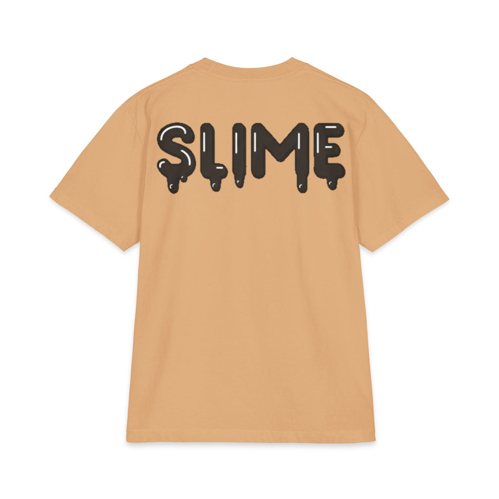 The Slime Shop Max Heavyweight Tee — White / Black Slime-$