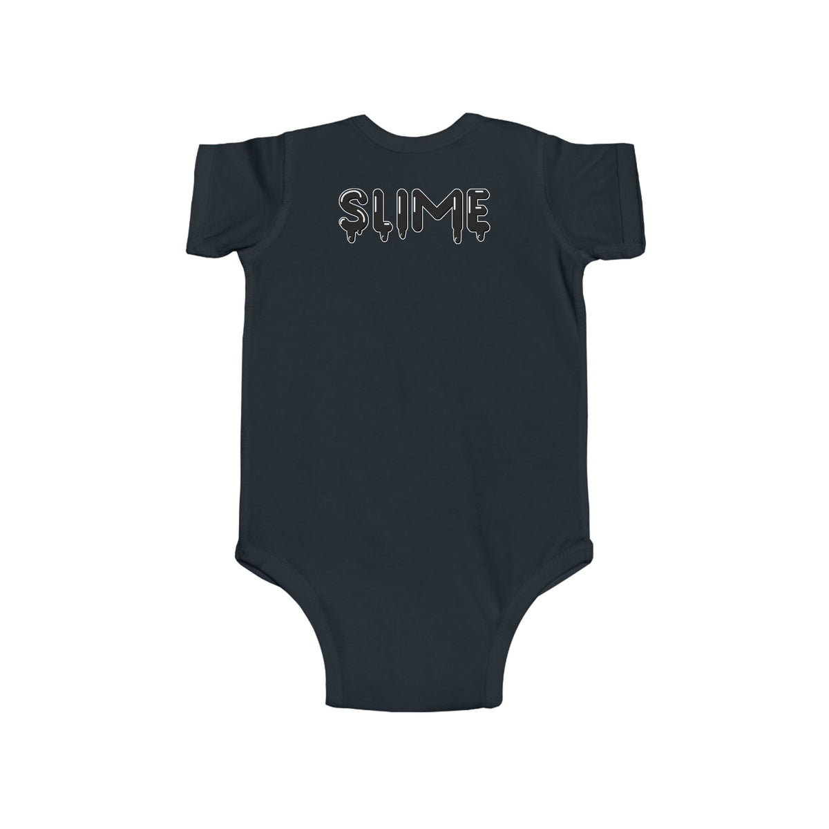 Infant Black/Si5 Fine Jersey Bodysuit