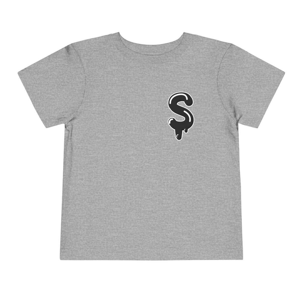 Toddler Black/Slime Short Sleeve Tee