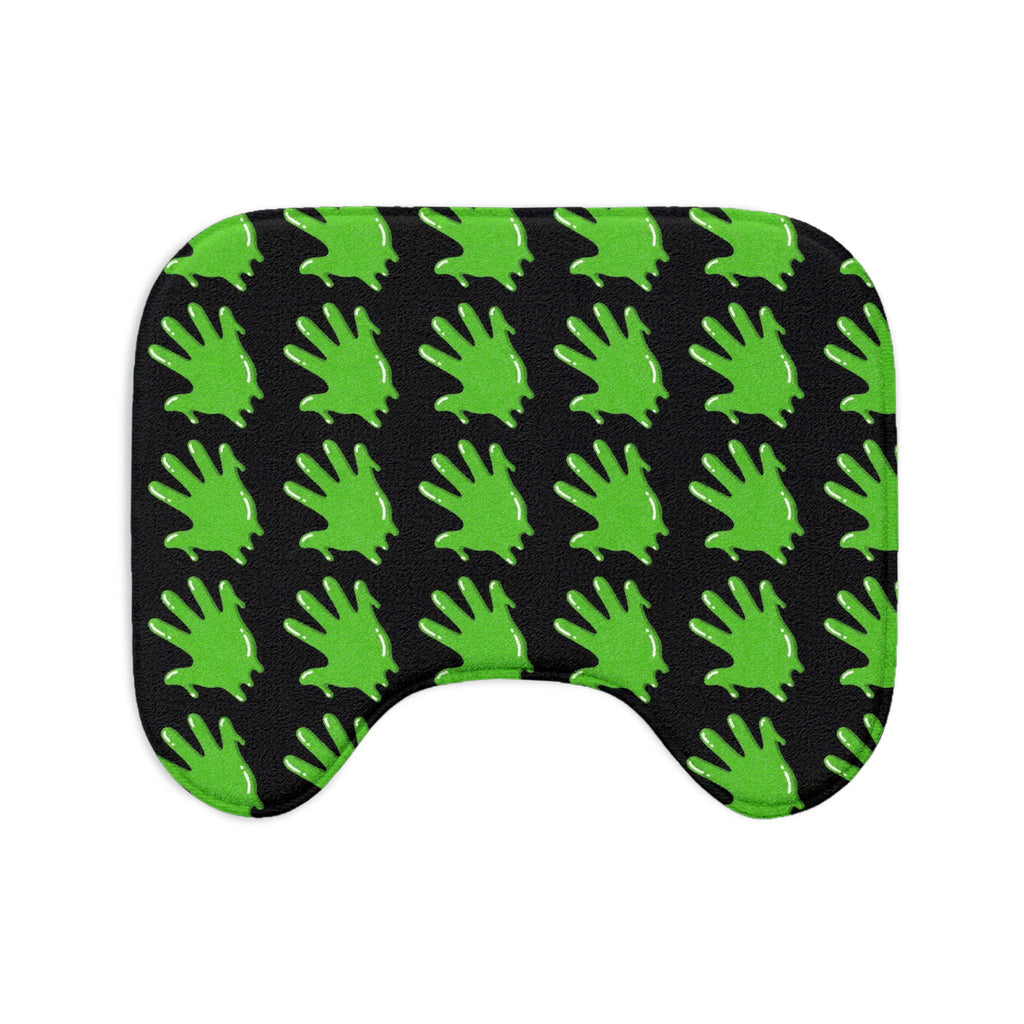 The Slime Shop Bath Mat — Black / Green Slime S (AOP)