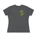 The Slime Shop Women's Tee — White / Olive SLIME