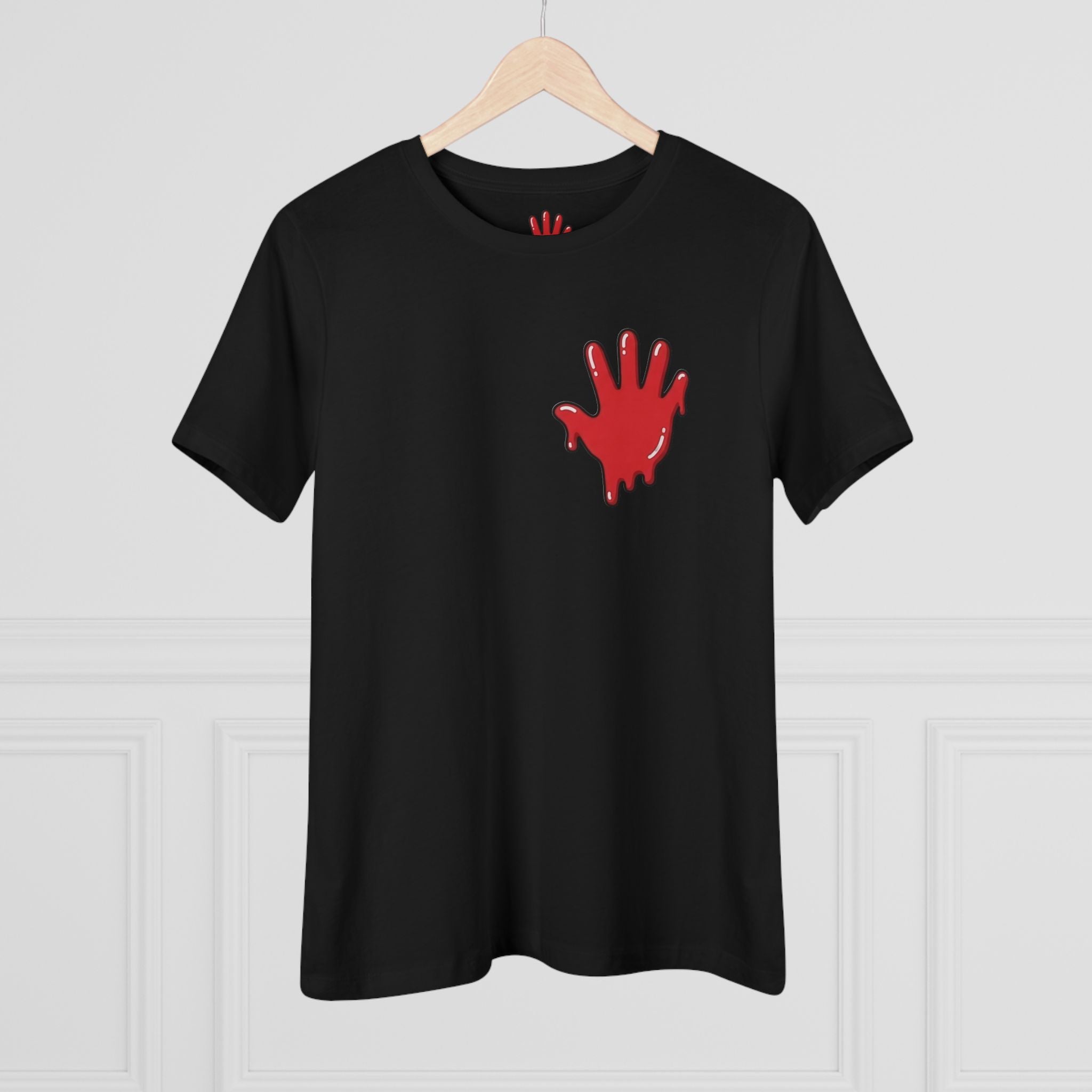 The Slime Shop Women's Tee — White / Red Slime In 5