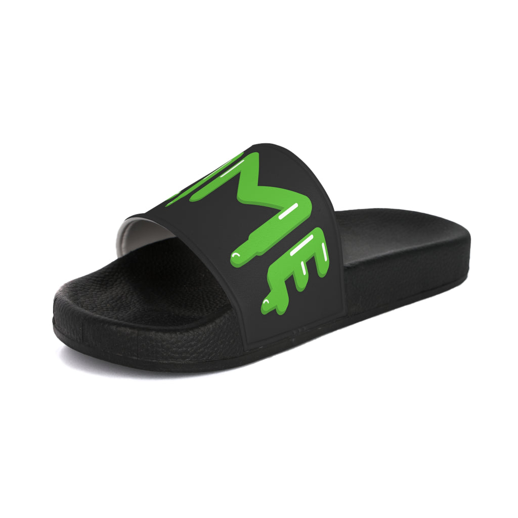 The Slime Shop Slides — Black / Green Slime In 5