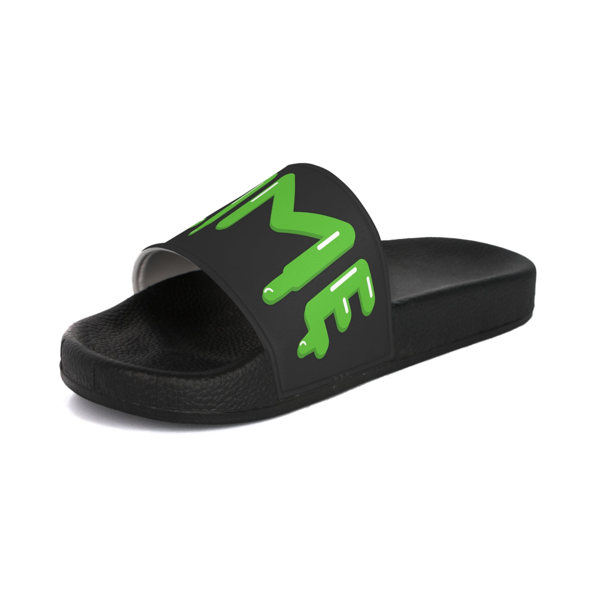 The Slime Shop Slides — Black / Green Slime In 5