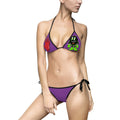 Women's Purple/Red SlimemanGzzz Bikini Swimsuit