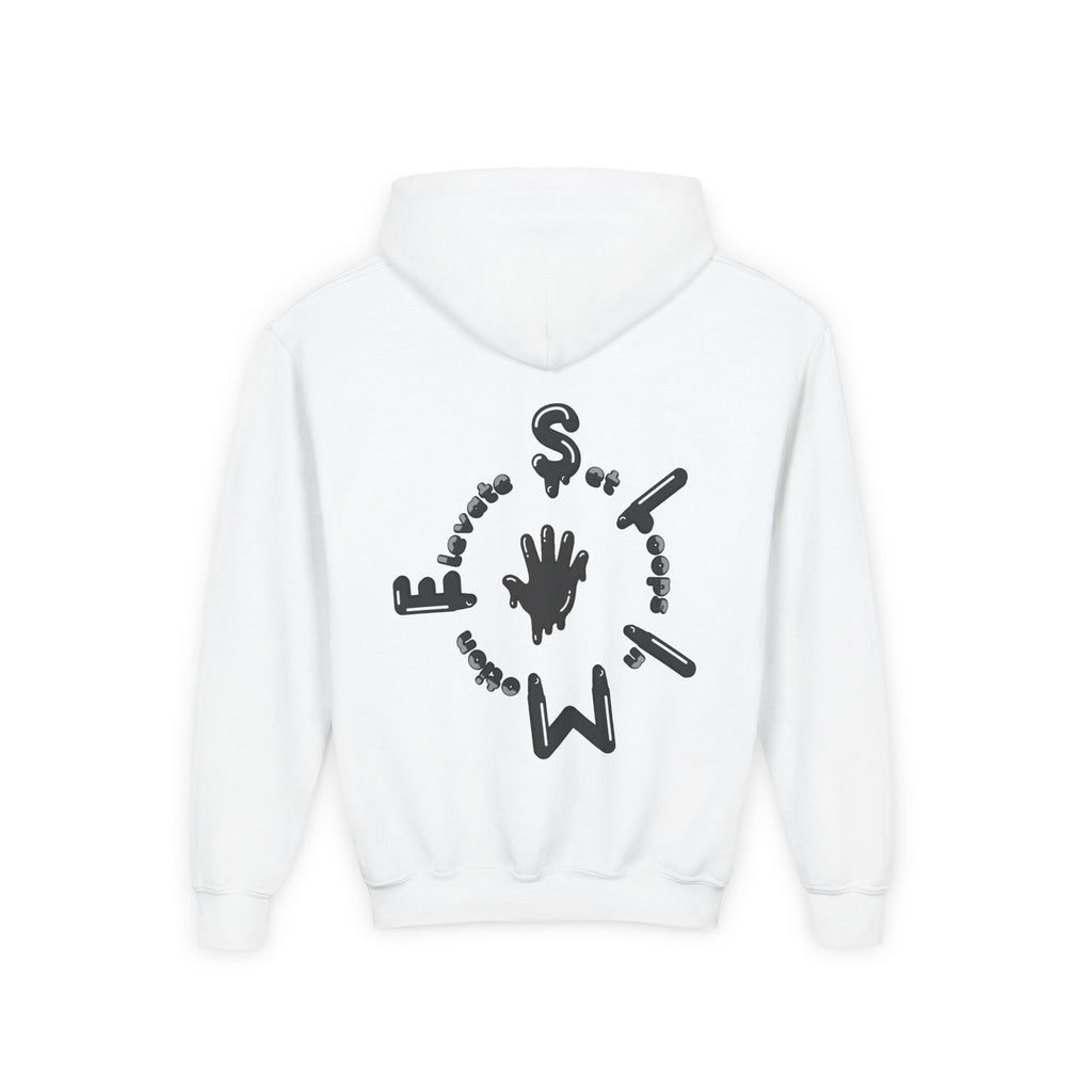 The Slime Shop Youth Hoodie — Royal Blue / Black Slime $