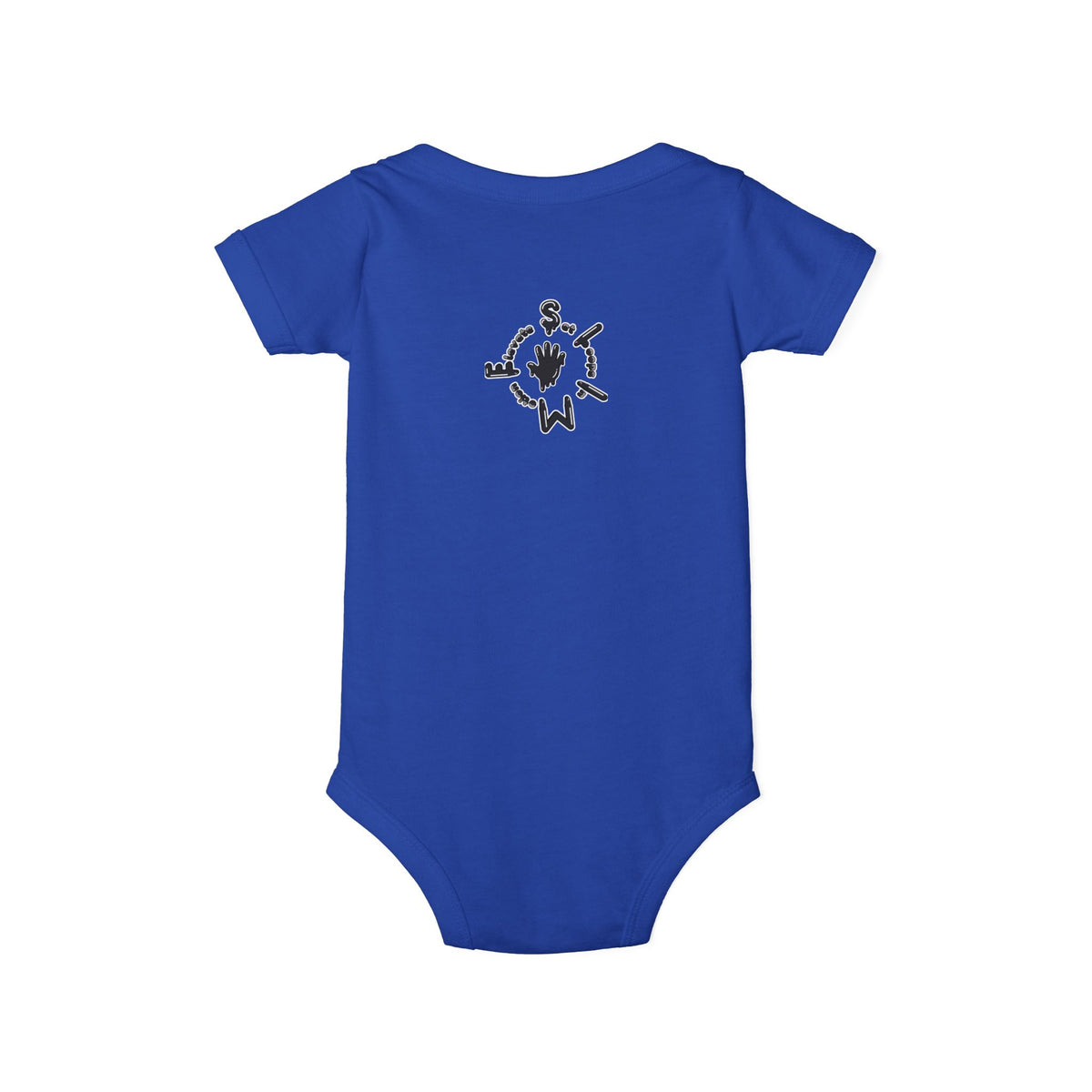 Infant Black/Slime Jersey One Piece