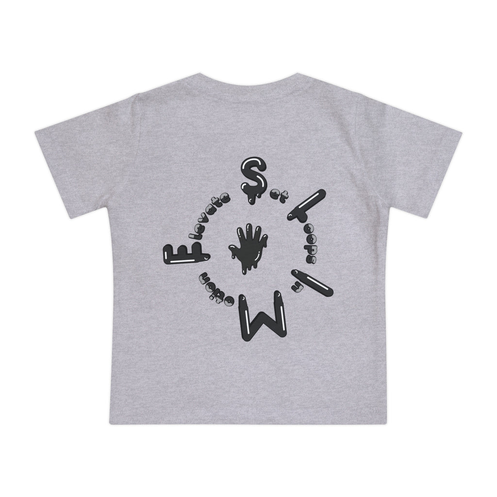 The Slime Shop Baby Tee — Yellow / Black Slime Sircle