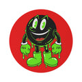The Slime Shop Round Rug — Slimeman IV