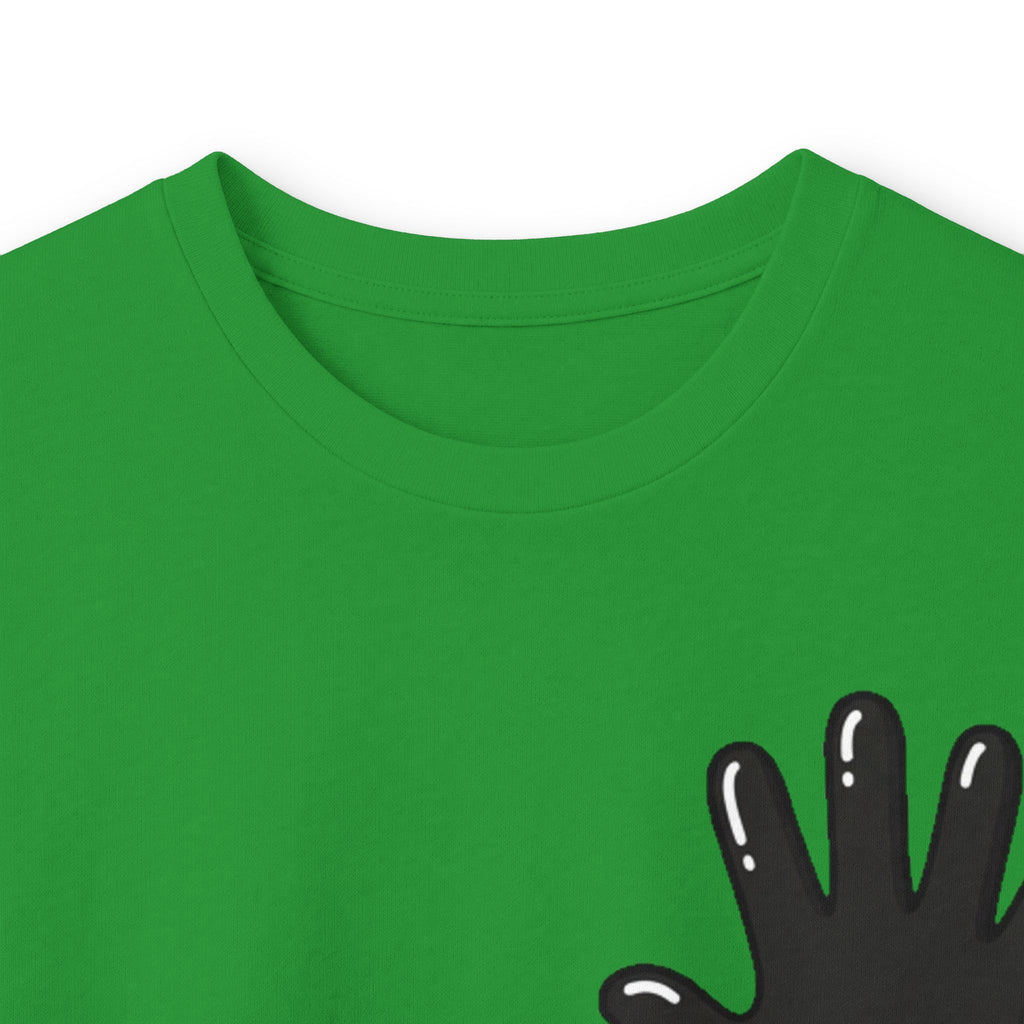 The Slime Shop Ultra Cotton Long-Sleeve — White / Black Slime In 5