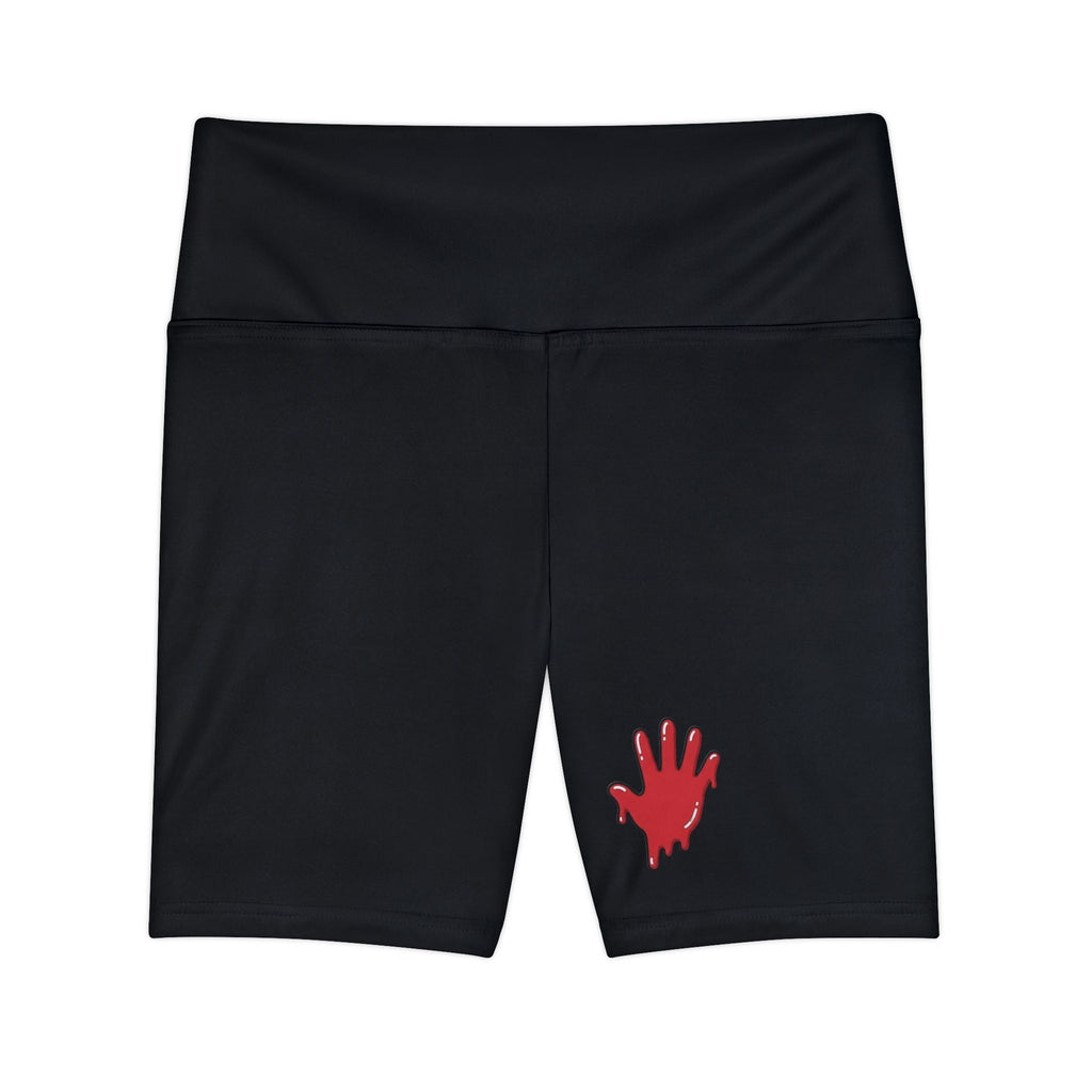 Women's Red Slime In 5 Workout Shorts