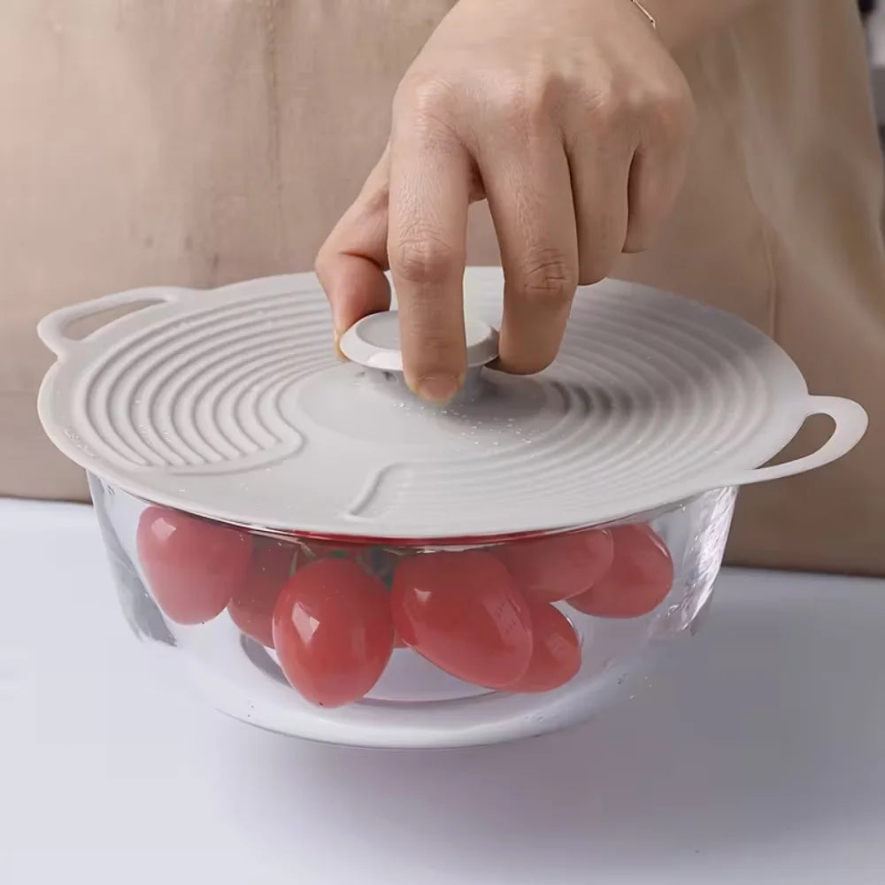 Reusable Silicone Stretch Lids (Set of 6)
