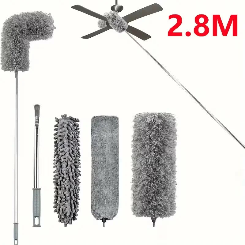 Extendable Microfiber Duster Kit