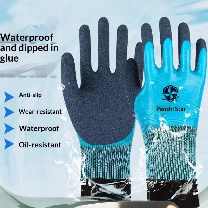 Nitrile-Coated Work Gloves – Garden & Repair Grip