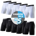 Men's Sports Boxer Briefs – Long-Leg Training Underwear