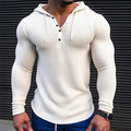 Waffle-Knit Henley