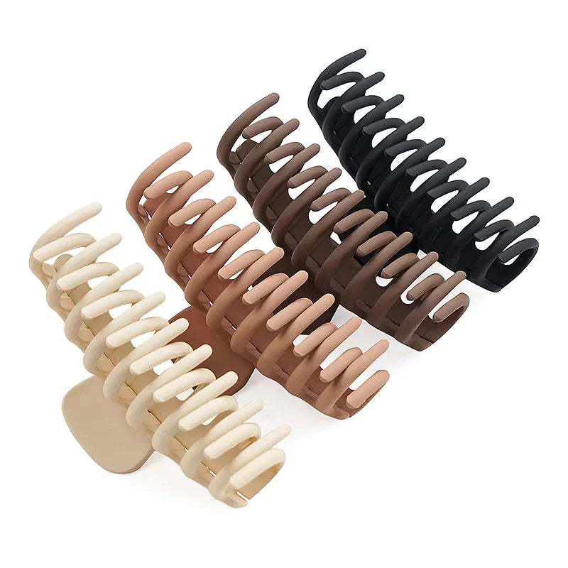 Matte Hair Claw Clips (Set)