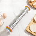 Adjustable Thickness Rolling Pin with Rings