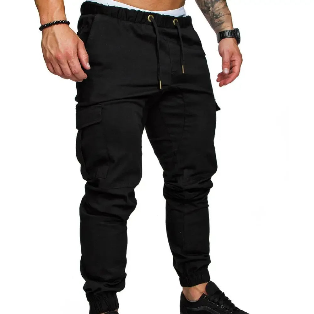 Multi-Pocket Cargo Jogger Pants