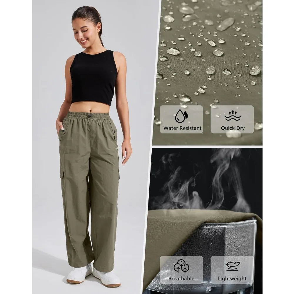 Baggy Cargo Parachute Pants