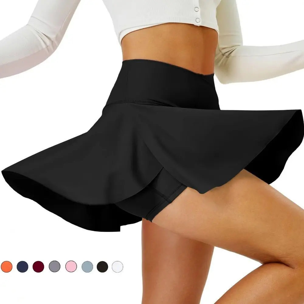 Pleated Athletic Skort