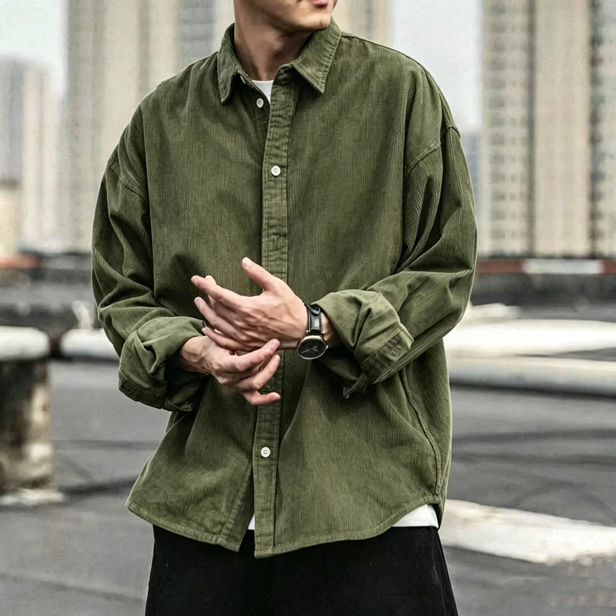 Corduroy Overshirt
