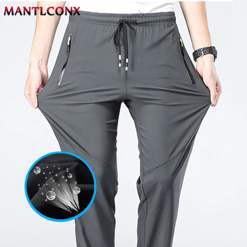 Men's Quick-Dry Joggers – Breathable Elastic-Waist, to 5XL