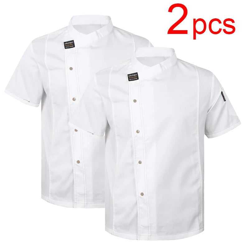 Men's Chef's Jacket – Restaurant & Bakery Cook Uniform