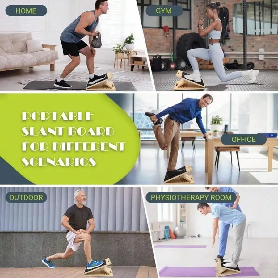 Adjustable Slant Board — Calf & Ankle Stretcher