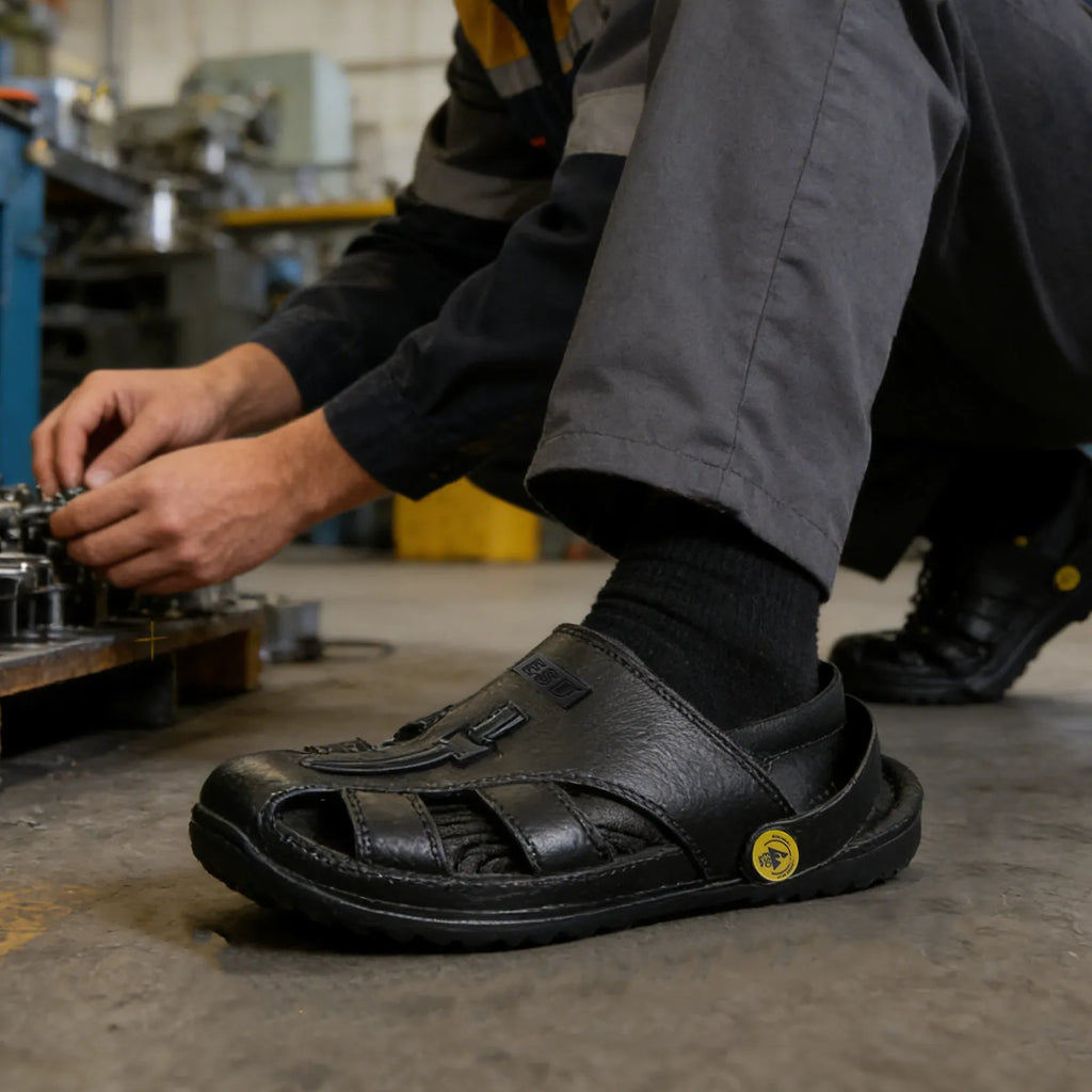 Anti-Static Work Shoes – Breathable Non-Slip Sneakers