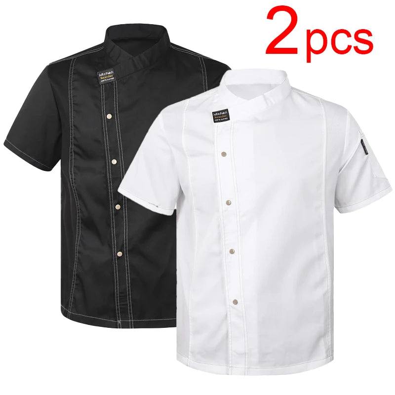 Men's Chef's Jacket – Restaurant & Bakery Cook Uniform