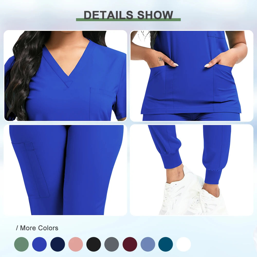 Unisex Scrubs Set – Spa, Vet & Clinic Uniform