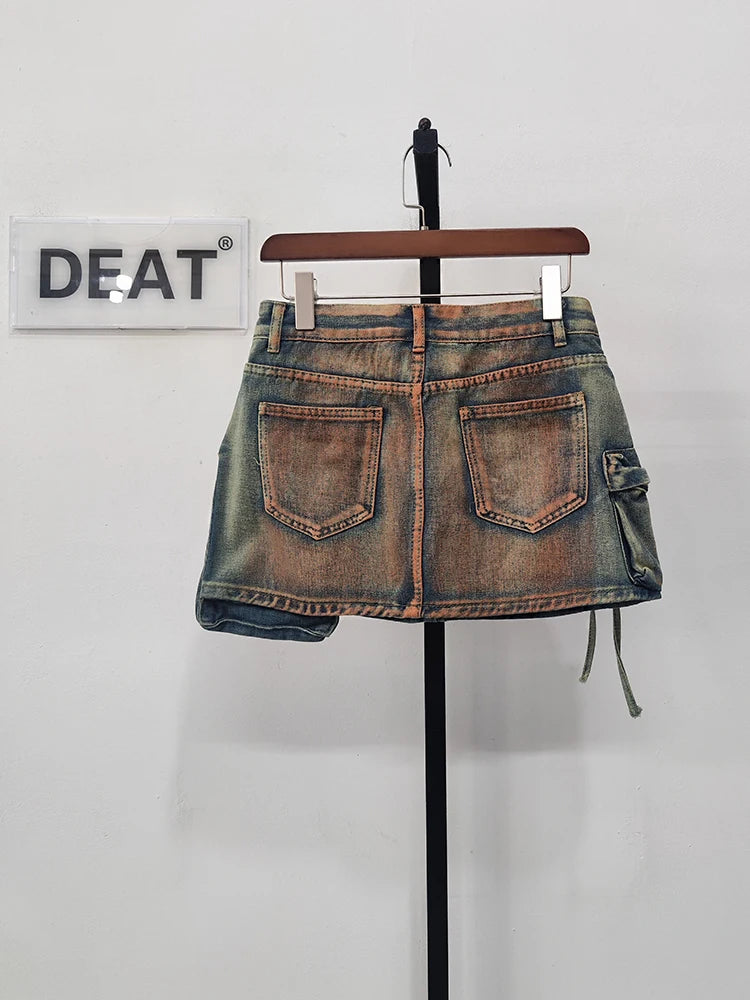 Cargo Utility Mini Skirt