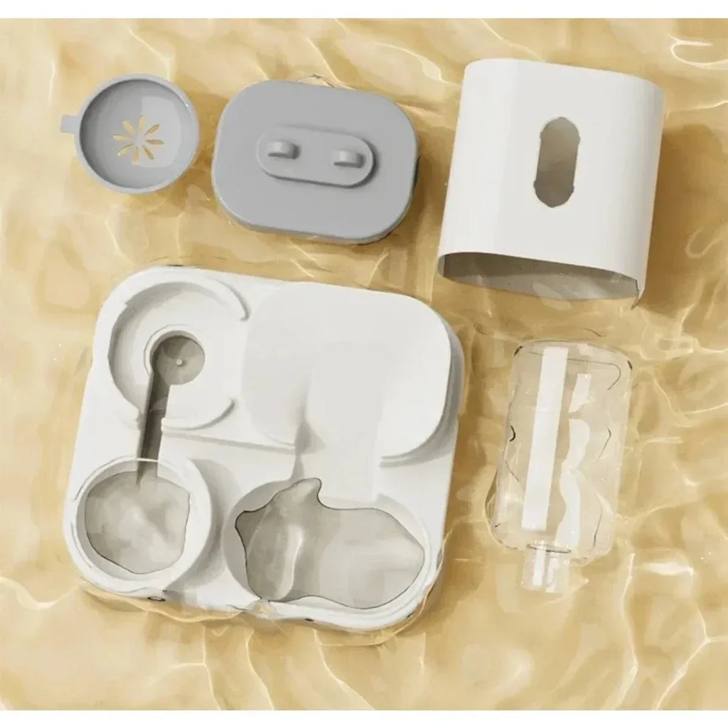 Pet Feeder & Water Fountain – Food Dispenser Bowl Set