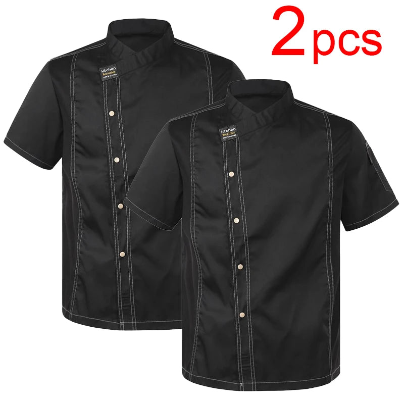 Men's Chef's Jacket – Restaurant & Bakery Cook Uniform
