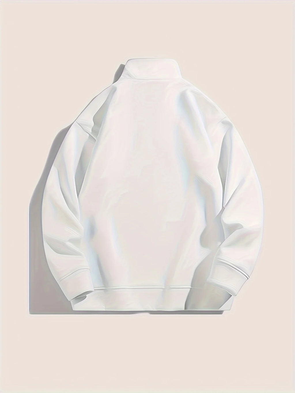 Quarter-Zip Knit Pullover Sweater