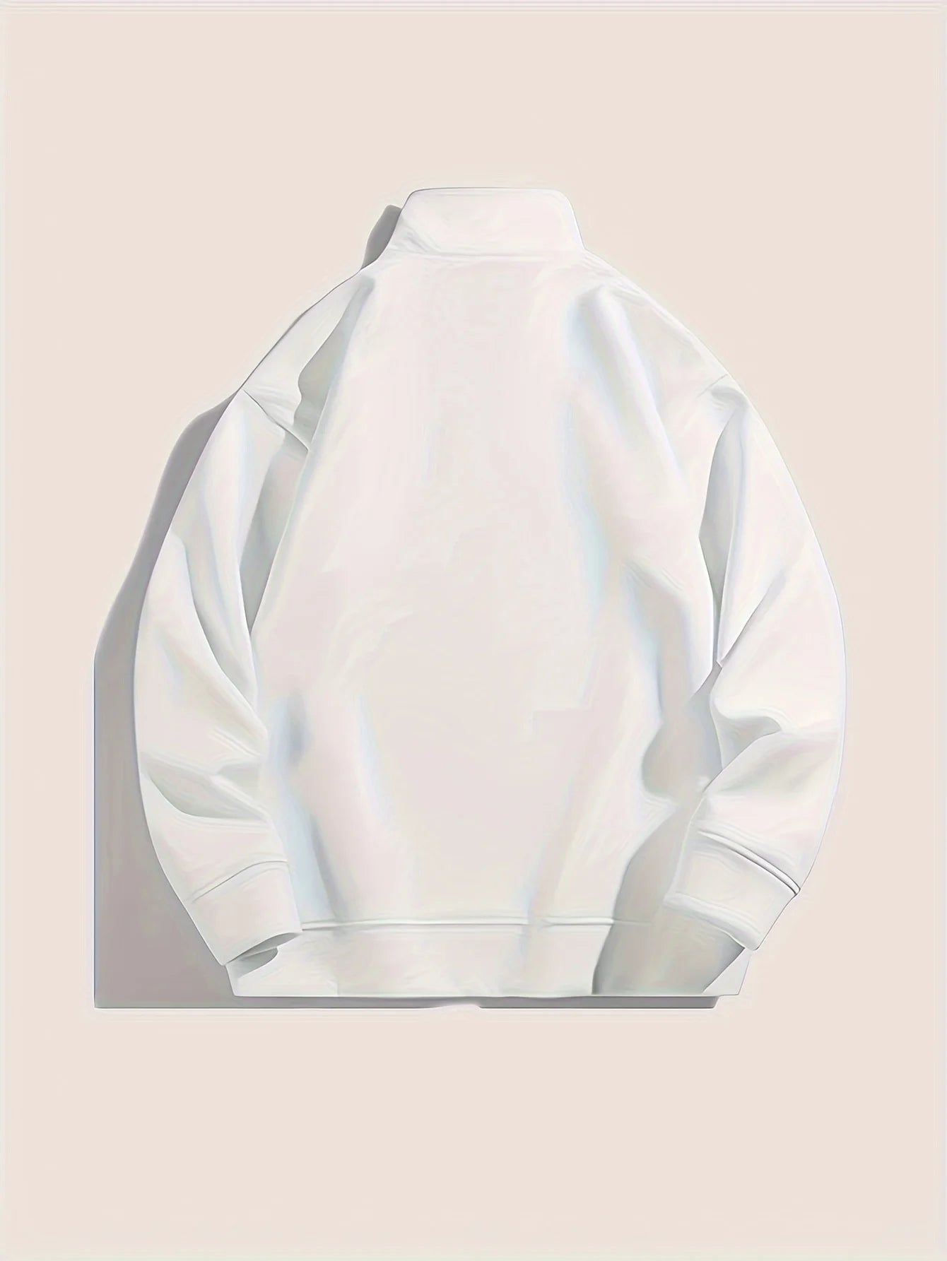 Quarter-Zip Knit Pullover Sweater
