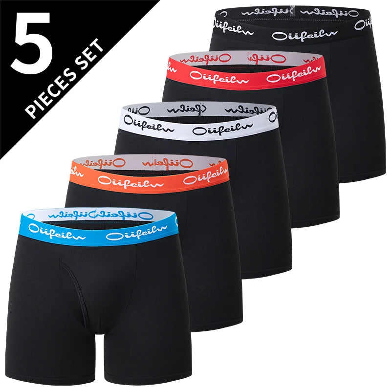 Men's Boxer Briefs – Elastic-Waist Multipack Underwear