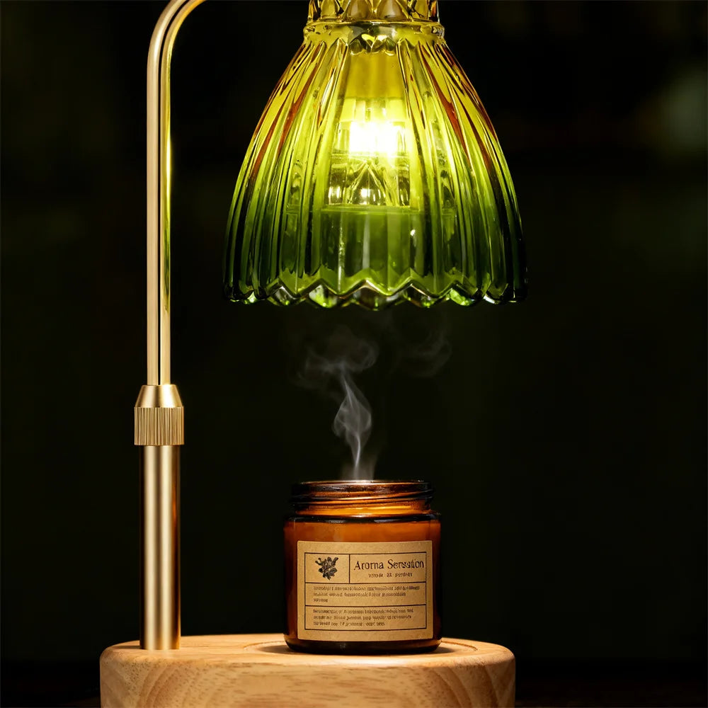 Electric wax burner with timer