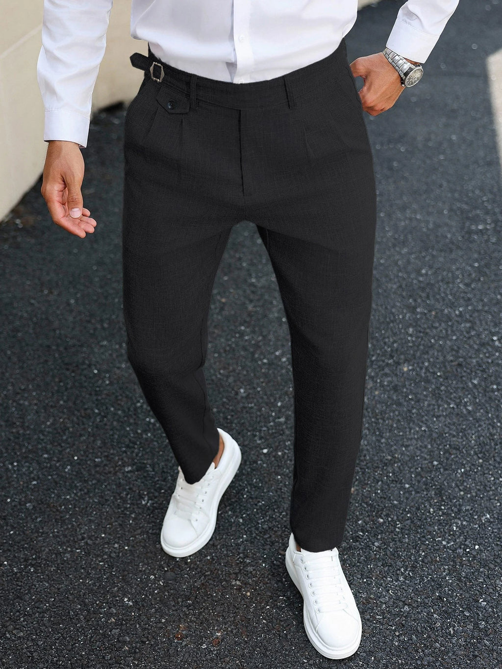 Men's Slim-Fit Stretch Chino Pants