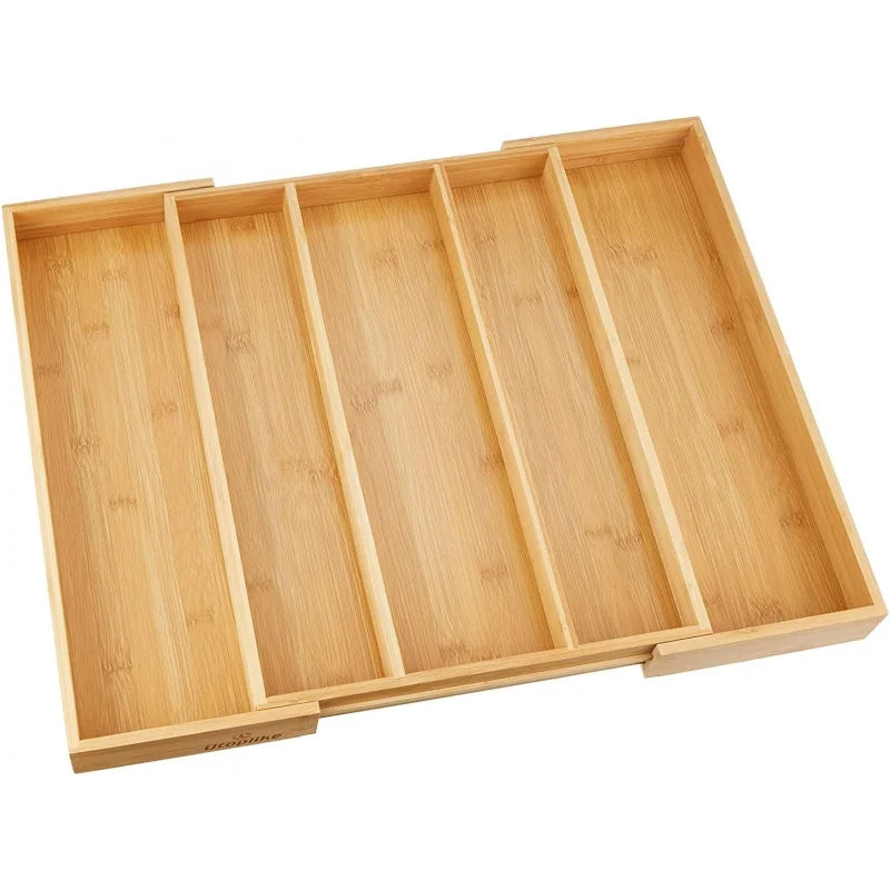 Bamboo Cutlery Drawer Tray