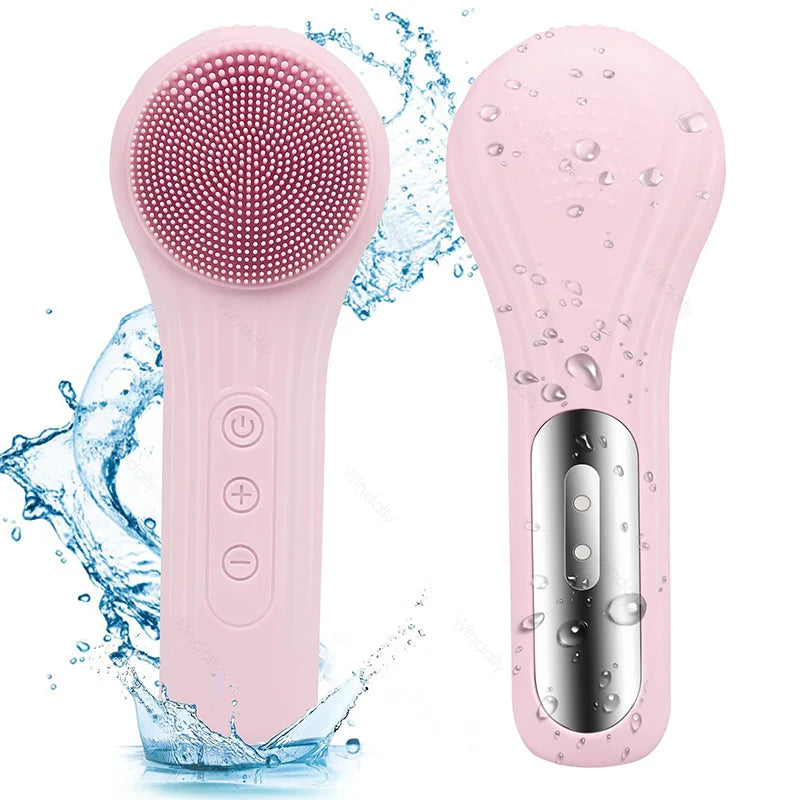 Sonic Silicone Facial Cleansing Brush