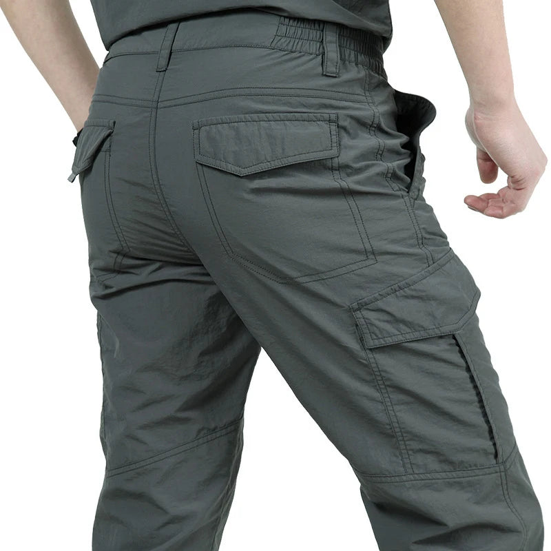 Men's Tactical Cargo Pants – Waterproof & Quick-Dry