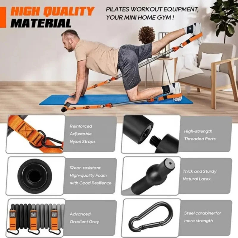 Portable Pilates Bar Kit
