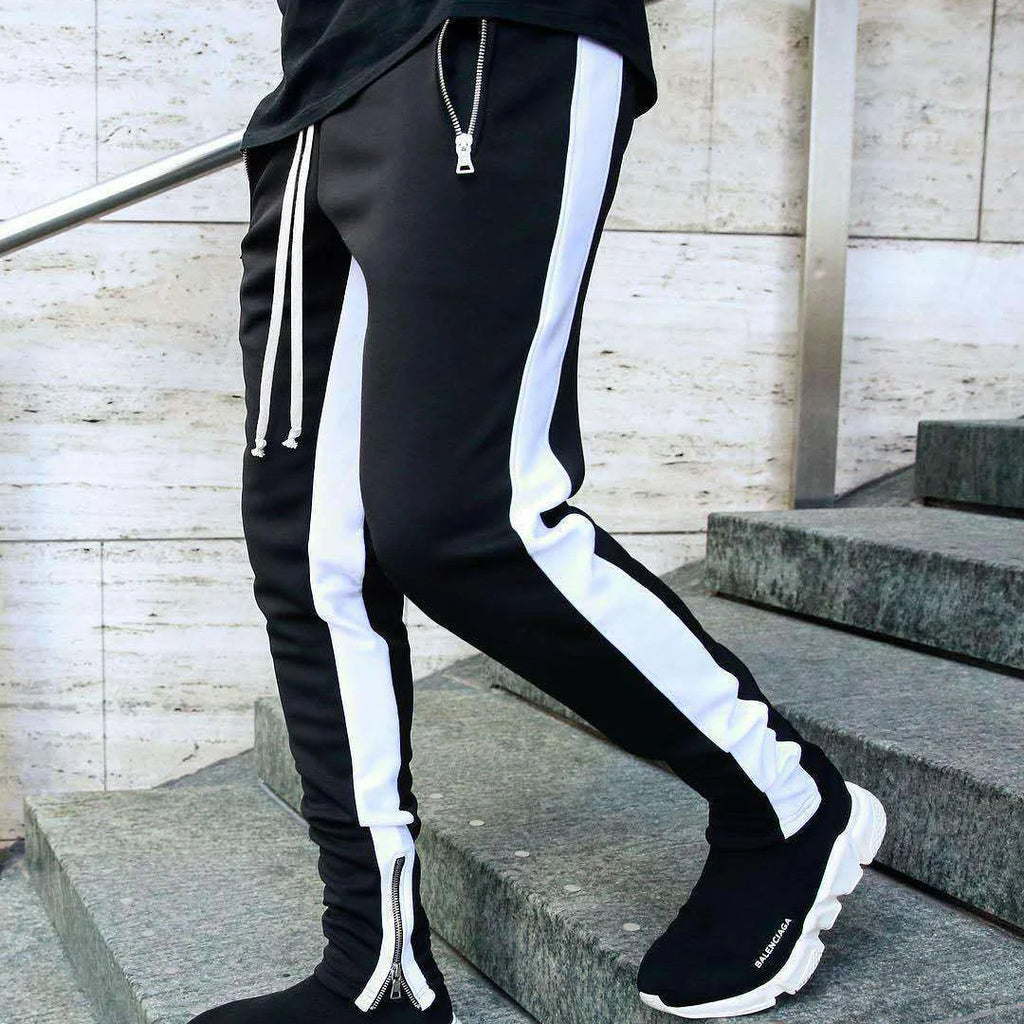 Side-Stripe Track Pants