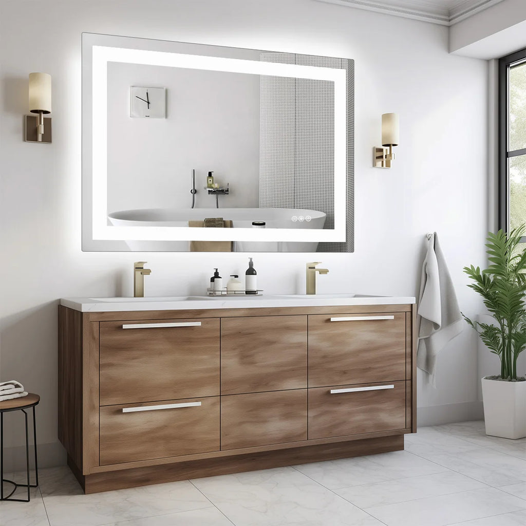 LED Vanity Mirror – 36x24 Backlit Wall Mirror