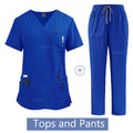 Women's Scrubs Set – Dental & Veterinary Uniform with Pockets