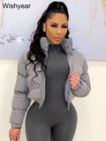 Cropped Puffer Jacket