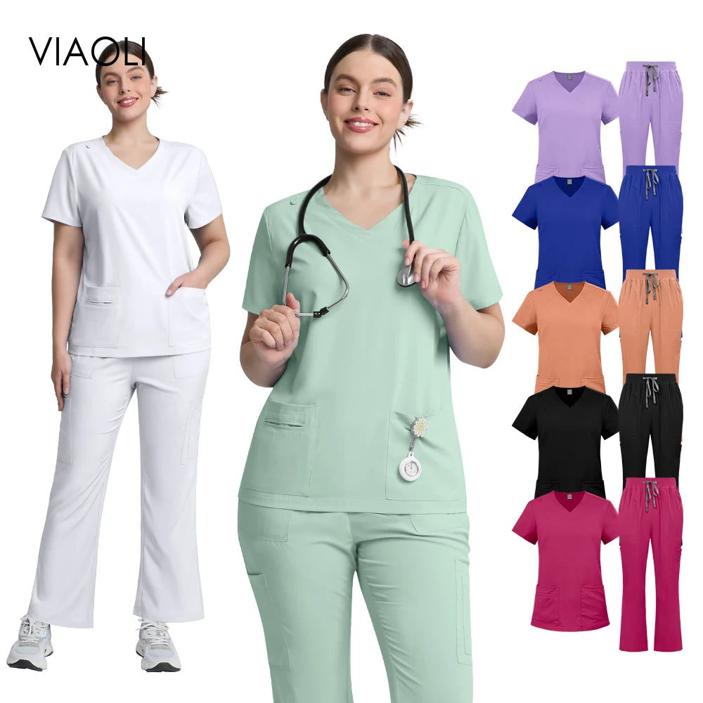 Women's Scrubs Set – Medical & Dental Uniform