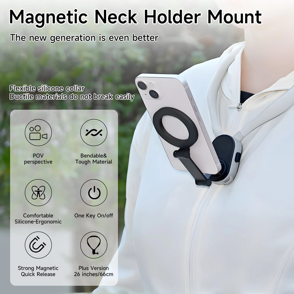 Neck mount worn hands-free